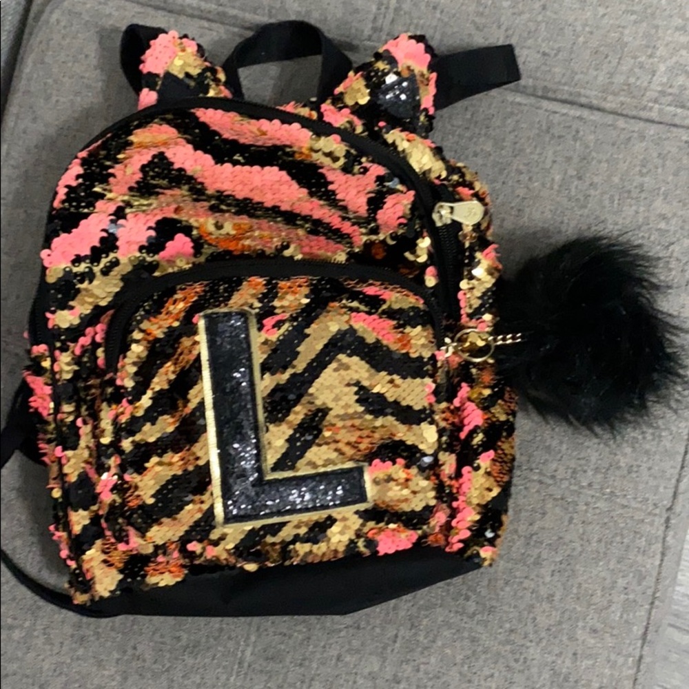 Girls' Flip Sequin Mini Backpack - Picture 8 of 8